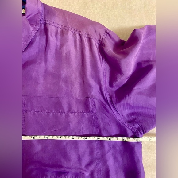 Purple Button Down Shirt - Picture 5 of 7